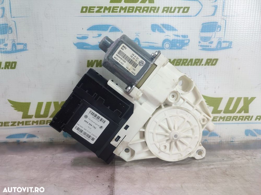 Motoras geam dreapta fata 5n0959702d Volkswagen VW Tiguan 1 5N [2007 - 2