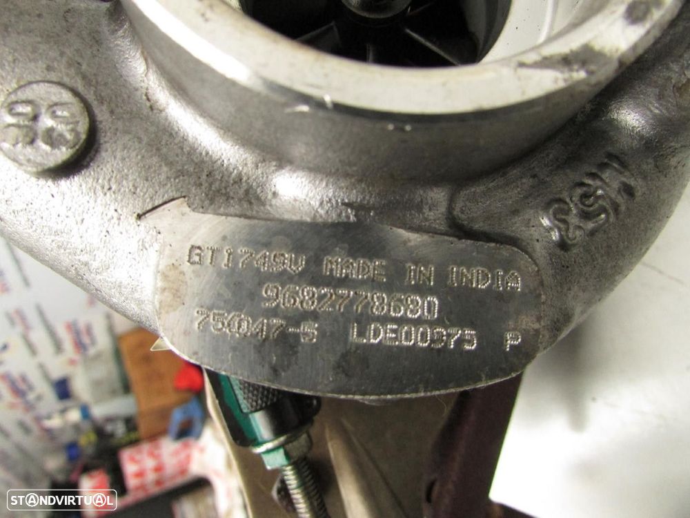 TURBOCOMPRESSOR PEUGEOT 407 SW 2009 -9682778680 - 4