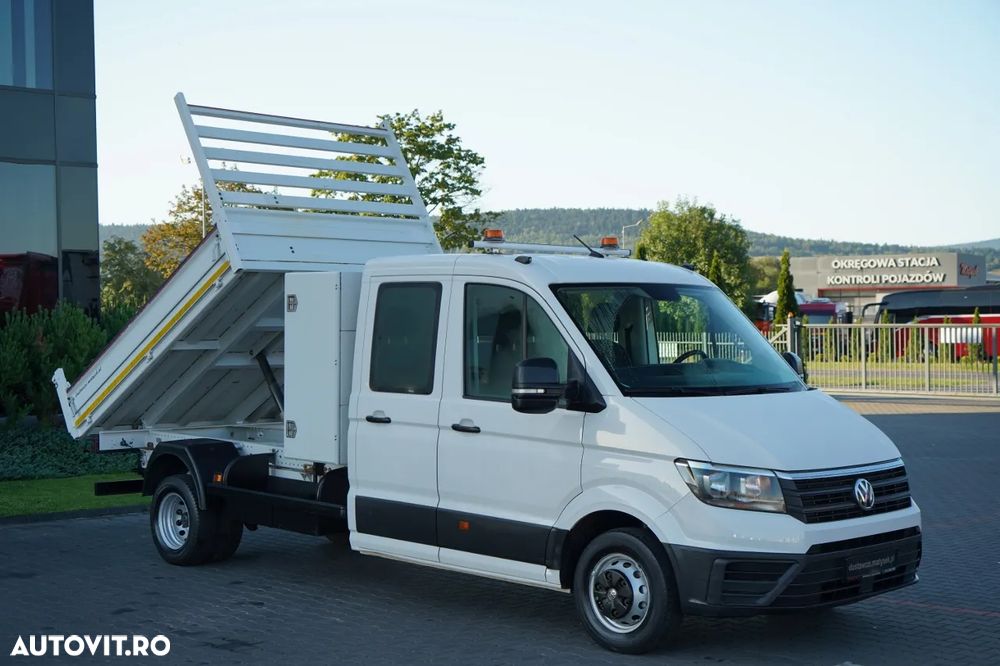 Volkswagen CRAFTER / BASCULATOR DIN ALUMINIU / DUBLU / MANUAL / PE ȘENILE / IMPORTAT - 3