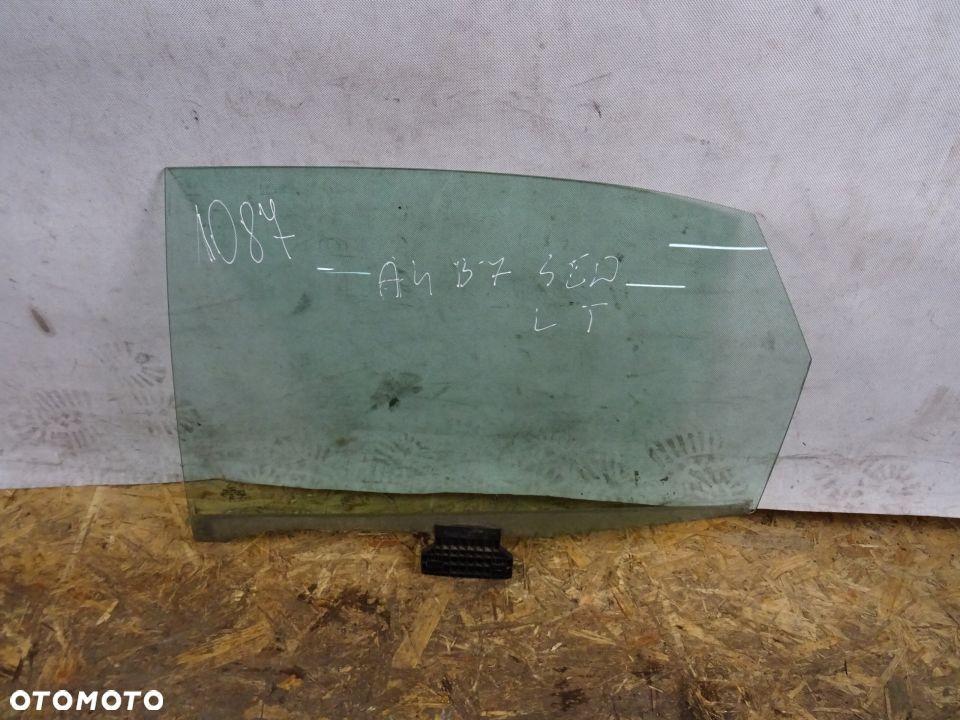 SZYBA DRZWI LEWA TYLNA TYŁ AUDI A4 B7 SEDAN 04- - 1