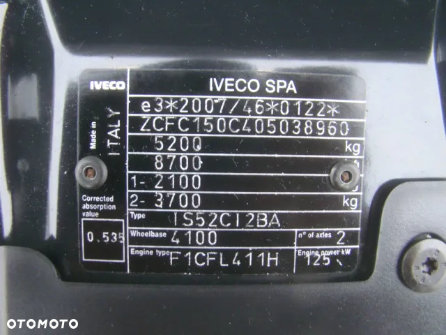 Iveco DAILY 50 C 17 3.0TDI WYWROTKA 4.70M 3.5T KLIMATRONIK - 35