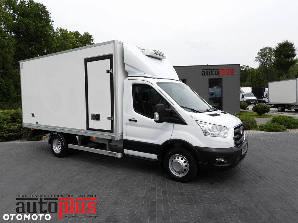 Ford TRANSIT KONTENER / CHŁODNIA 5*C / TEMPOMAT LEDY BLIŹNIACZE KOŁA KLIMATYZACJA  130KM - 2