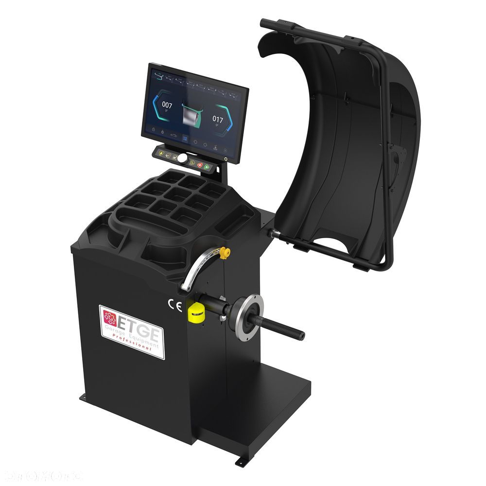 Wyważarka do Kół ETGE-908 BLACK LCD LASER Automatyczna LED Premium CE - 5