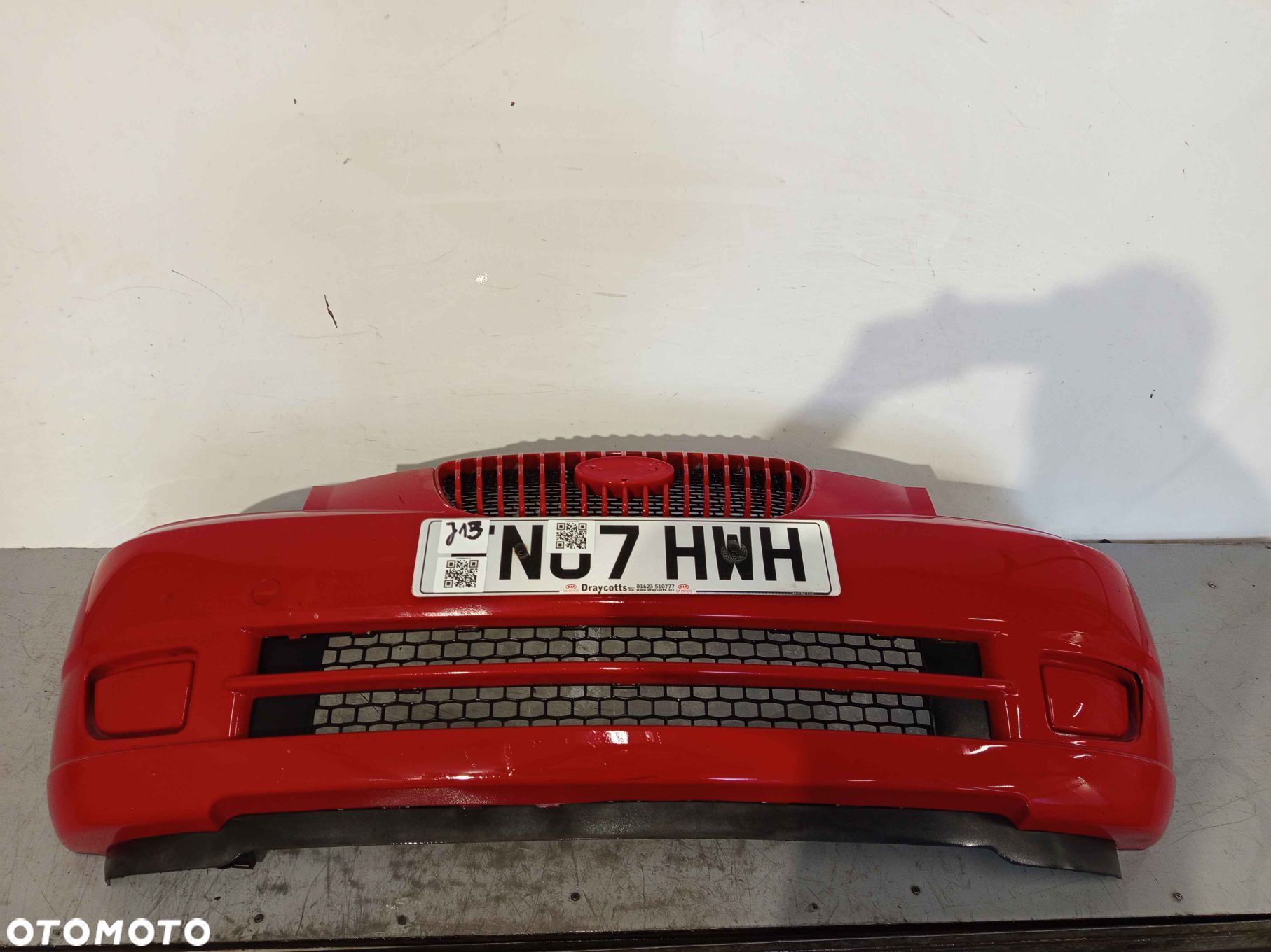 @ ZDERZAK PRZÓD PRZEDNI DO KIA PICANTO CZERWONY R1 - 1
