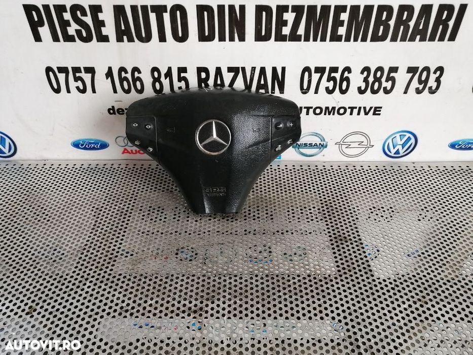 Airbag Volan Cu Comenzi Mercedes C Class W203 Livram Oriunde Airbag Volan Cu Comenzi Mercedes C Cla - 2