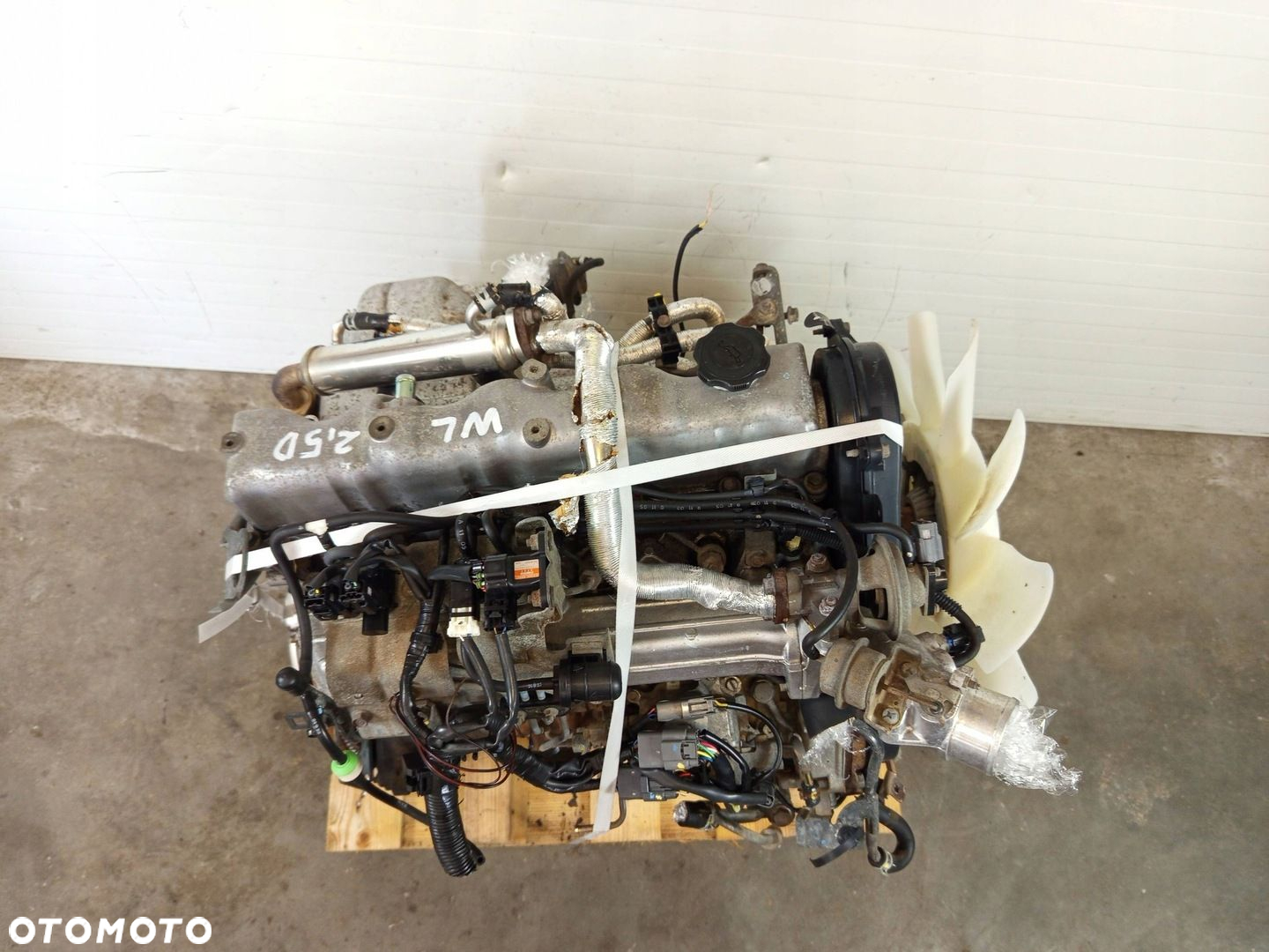 SILNIK KOMPLETNY FORD RANGER 2.5 TD MAZDA BT-50 WL WL-AT - 8