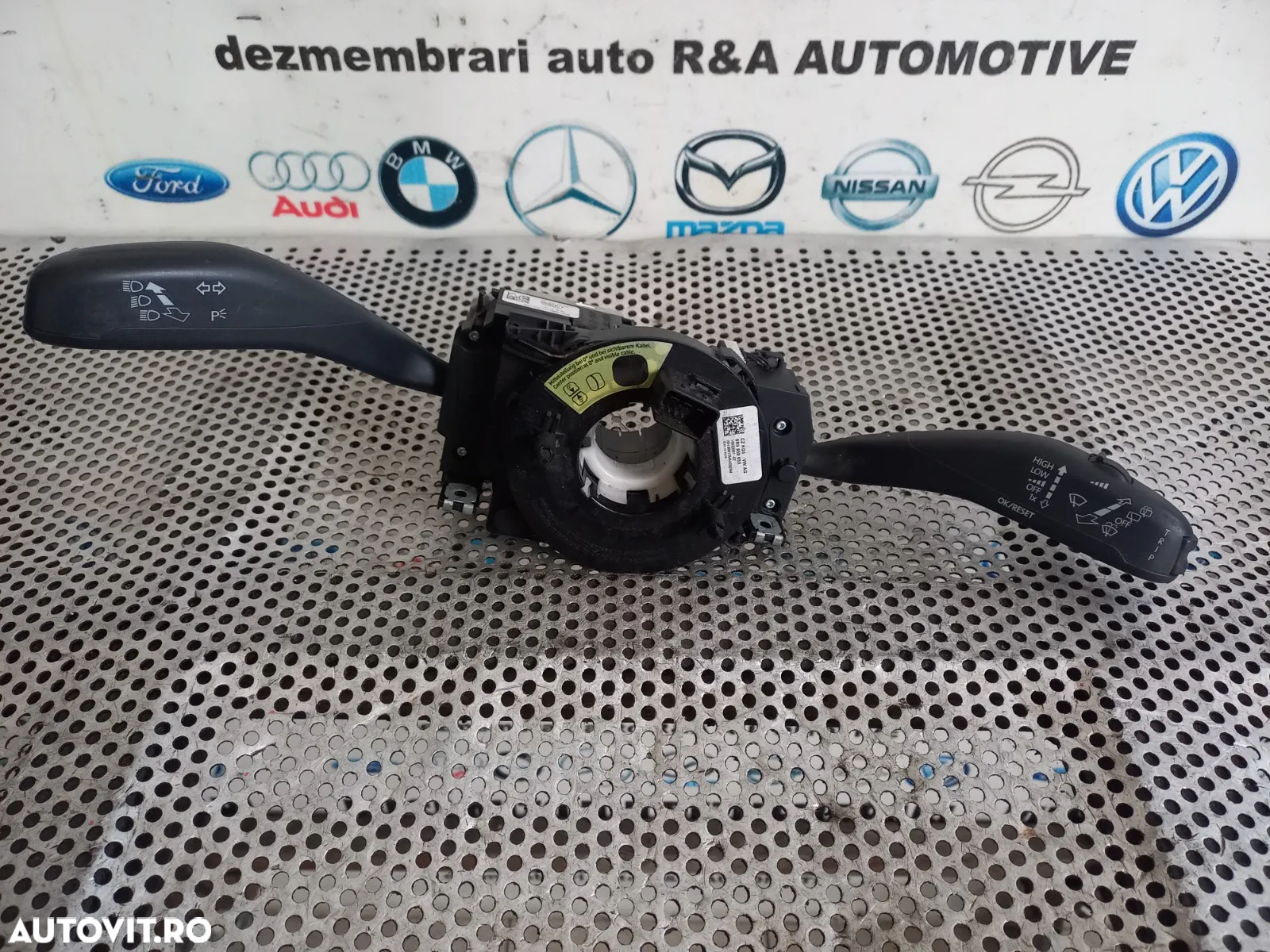 Banda Spira Spirala Volan Airbag Maneta Semnalizare stergatoare Skoda Fabia 2 An 2007-2008-2009-201 - 5