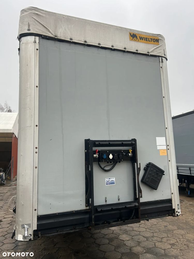 Wielton FIRANKA MEGA / BDE SYSTEM POSZERZANYCH SŁUPKÓW / OSIE SAF / PODNOSZONY REGULOWANY DACH / ŁADNA PLANDEKA / 2016 ROK !! - 6