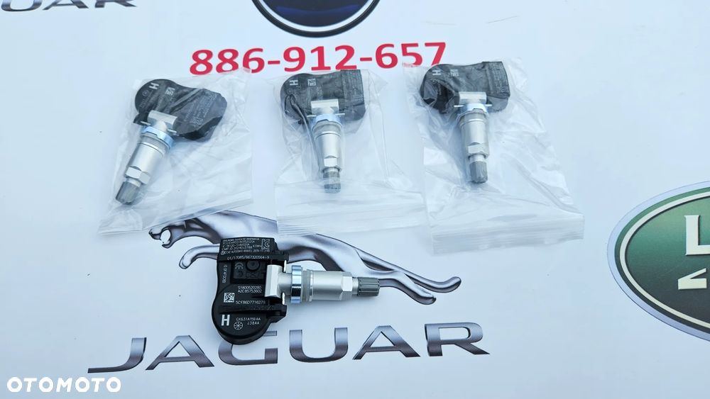 Jaguar XE X760  F TYPE X152  F PACE X761 czujnik ciśnienia powietrza w kole TPMS 433 MHz Europa GX631A159AA  LR070840 - 1