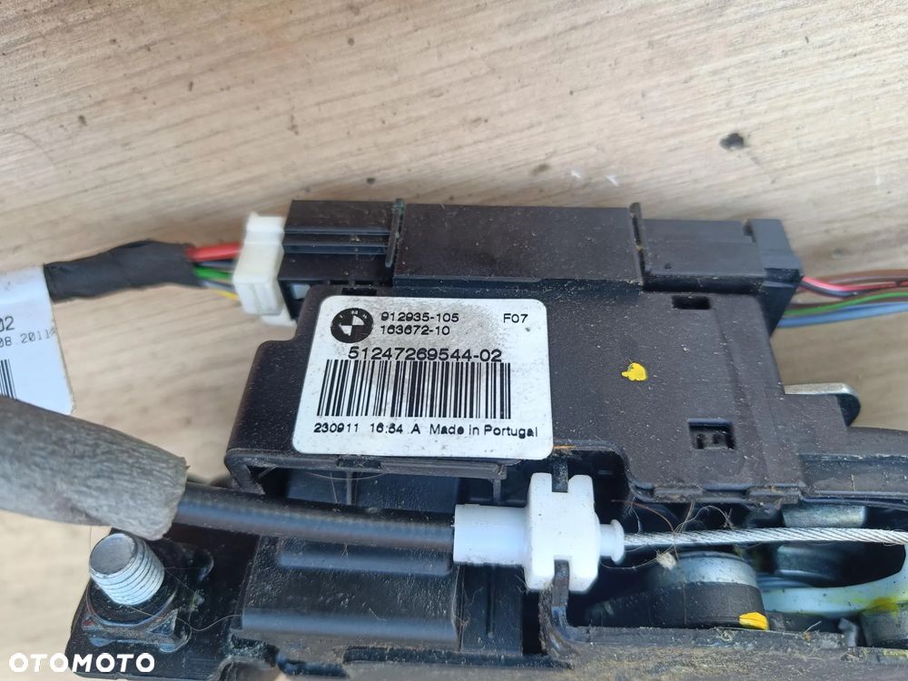 BMW F10 F11 KOMBI ZAMEK KLAPY DOCIĄG KOMPLET 7269544 7208371 - 3