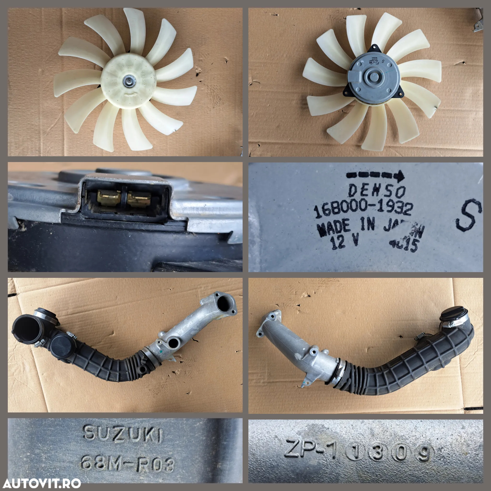 Suzuki Vitara LY senzor debitmetru pedala acceleratie GMW electroventilator ansamblu stergatoare planetara - 4