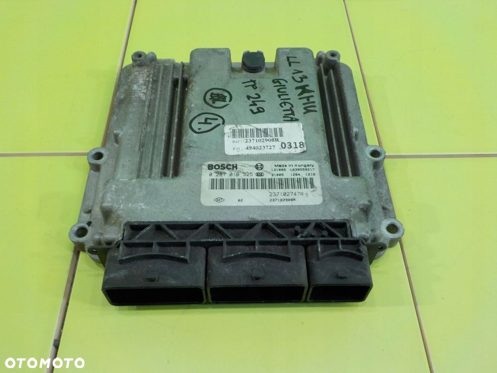 ALFA ROMEO GIULIETTA 1.4 TB HB 5D sterownik komputer silnika 237102908R - 16