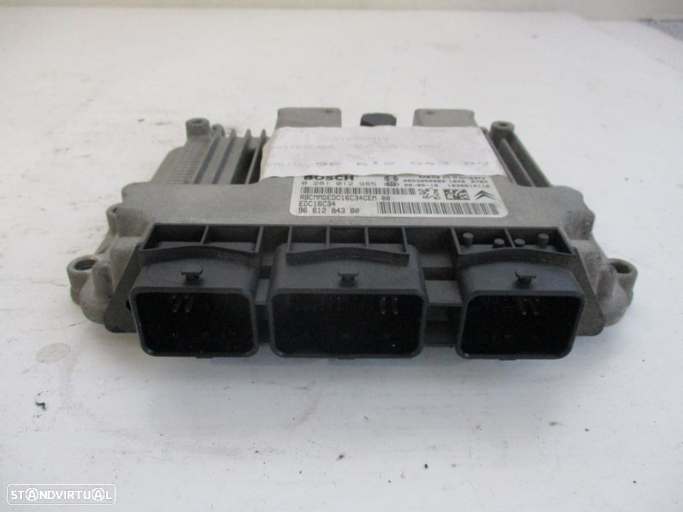 Centralina Motor Citroen C4 1.6 Hdi Bosch - 2