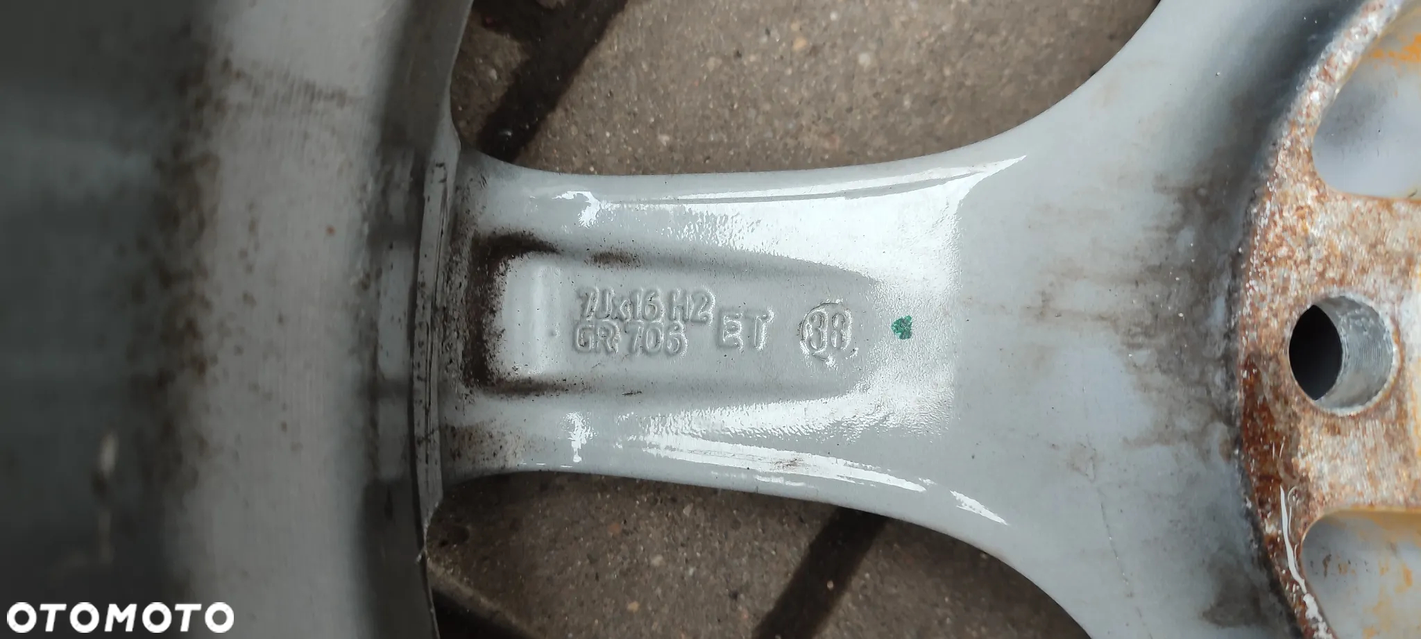FELGI ALUMNIOWE 5x112 7Jx16 CALI ET38 ALUTEC fi57-70  AUDI VW SEAT SKODA KOMPLET 4 SZTUKI - 8