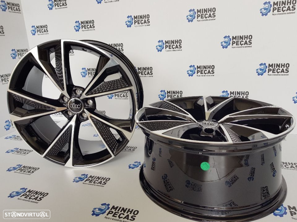 Jantes Audi 2020 (RS7) em 18 Black Polished - 5