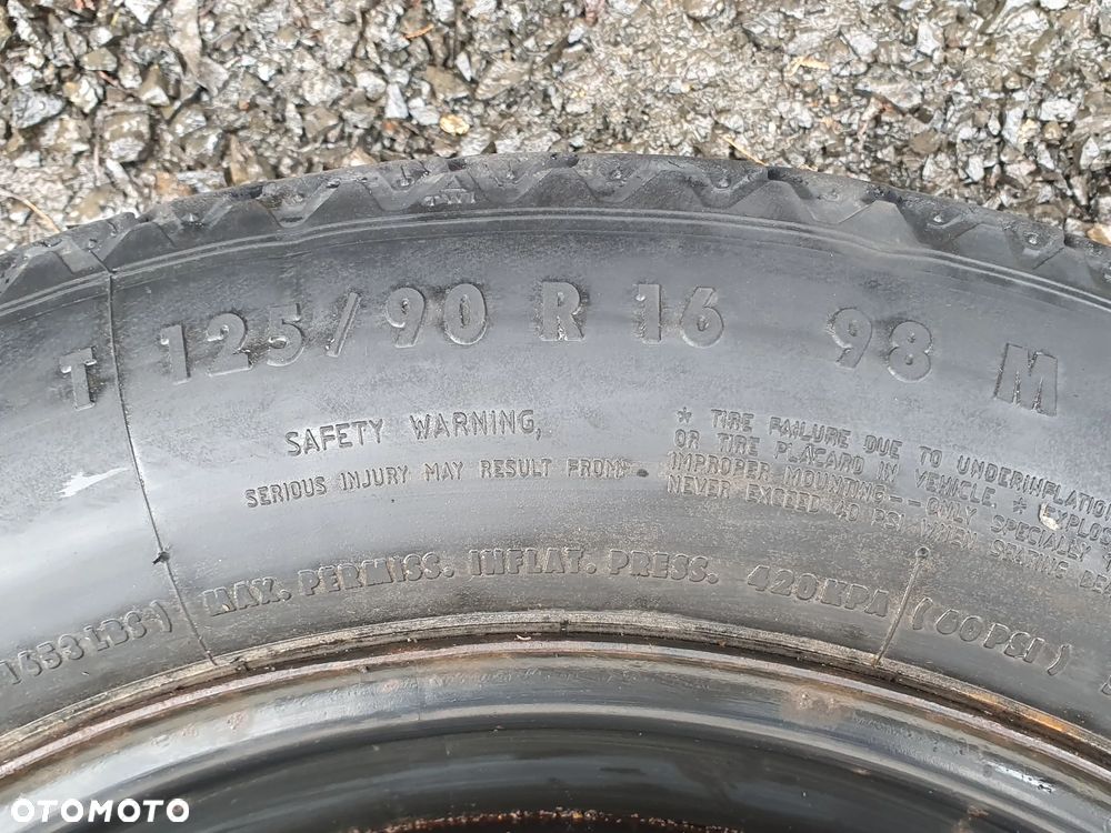 KOŁO DOJAZDOWE ZAPASOWE Rover 75 125/90 R16 RRC113750 5x100 dojazdówka - 2