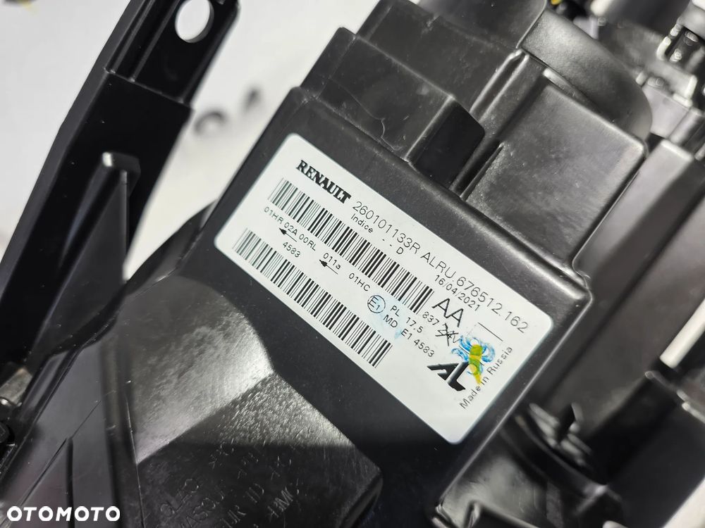 DACIA DUSTER II 17- PRAWA ŁADNA LAMPA PRZEDNIA PRZÓD NR 260101133R NR AUKCJI LPP275 - 12