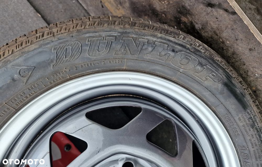 KOŁO ZAPASOWE OPEL KADETT ET 49 OPONA DUNLOP 185/60 R14 14" - 6