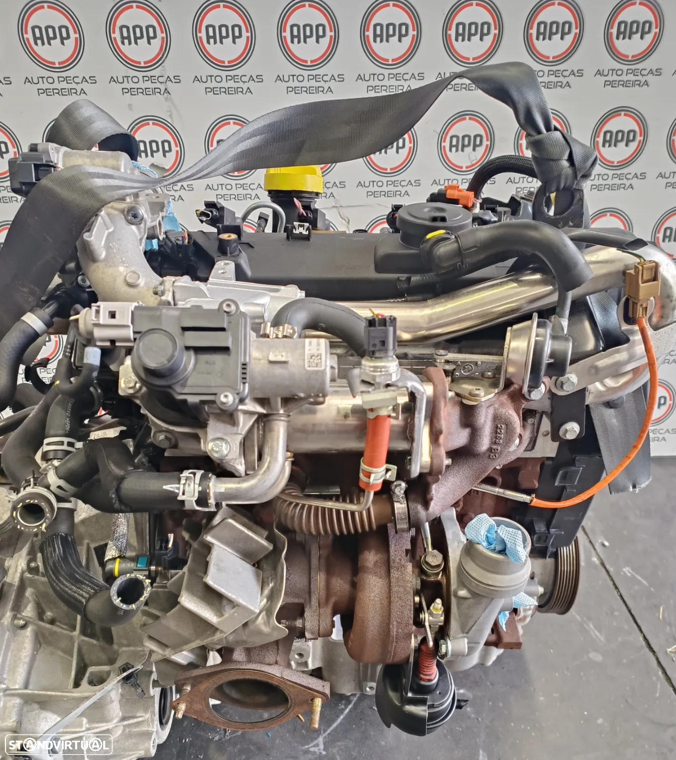 Motor Nissan Juke 1.5 DCI, referência K9K B 410 , aproximadamente 163200 KMS. - 2
