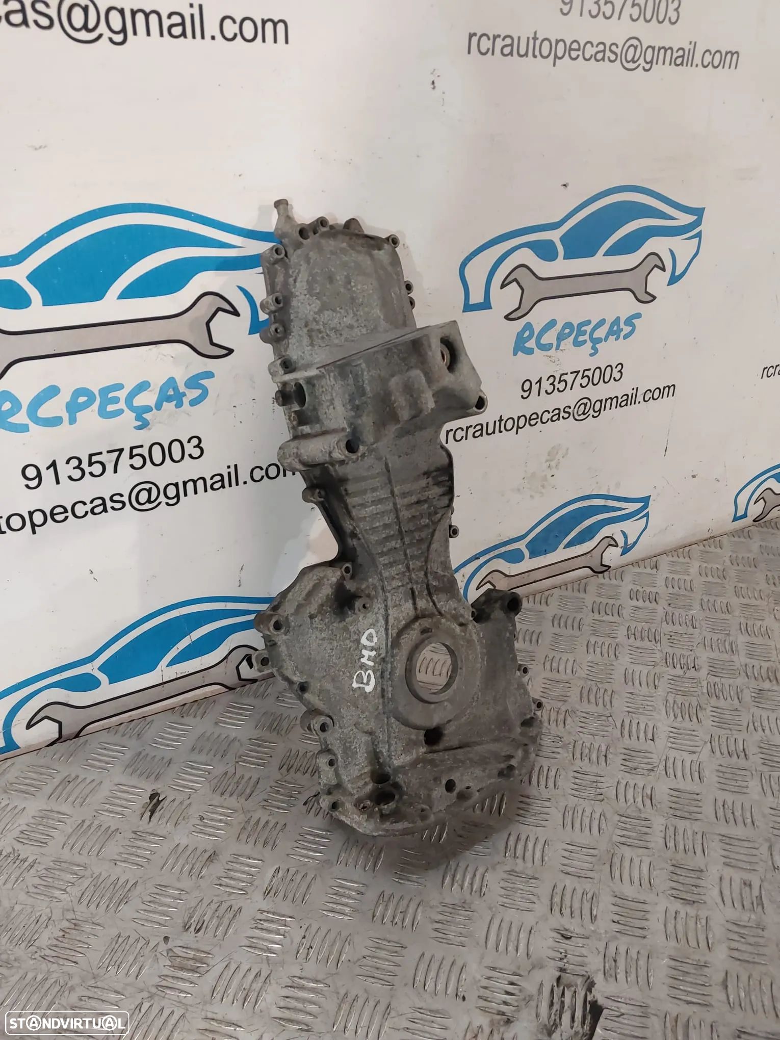 TAMPA BLINDAGEM DISTRIBUIÇÃO MOTOR VAG VOLKSWAGEN VW POLO 9N 1.2i BMD - 1