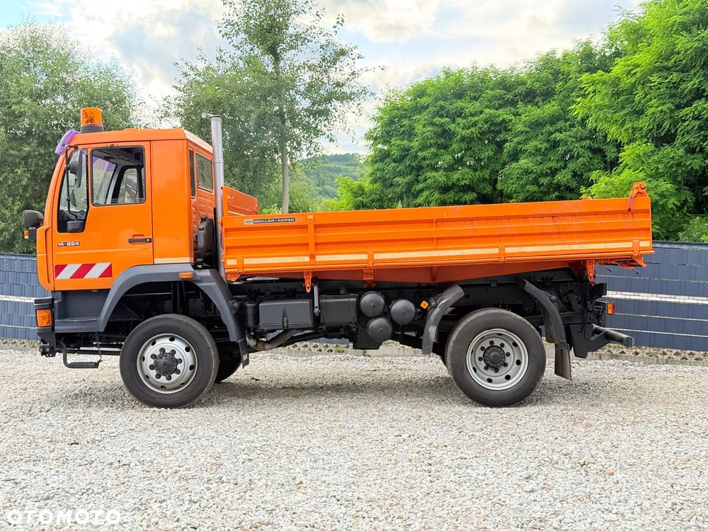 MAN * MAN 14-220 * Kiper Wywrotka Meiller * 4x4 * Zimowe Utrzymanie * Unimog * - 8