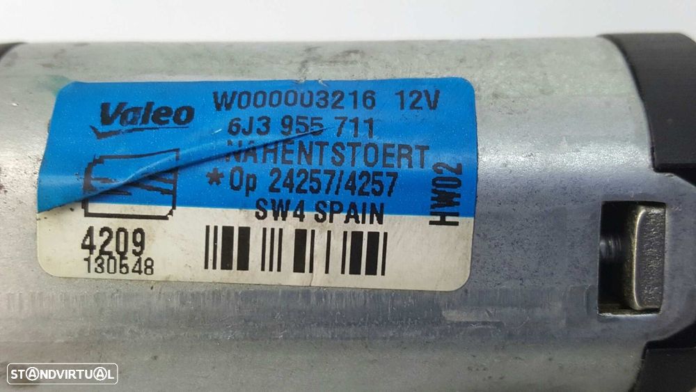 MOTOR LIMPA-VIDROS TRASEIRO SEAT IBIZA (6J5) STYLANCE / STYLE - 3