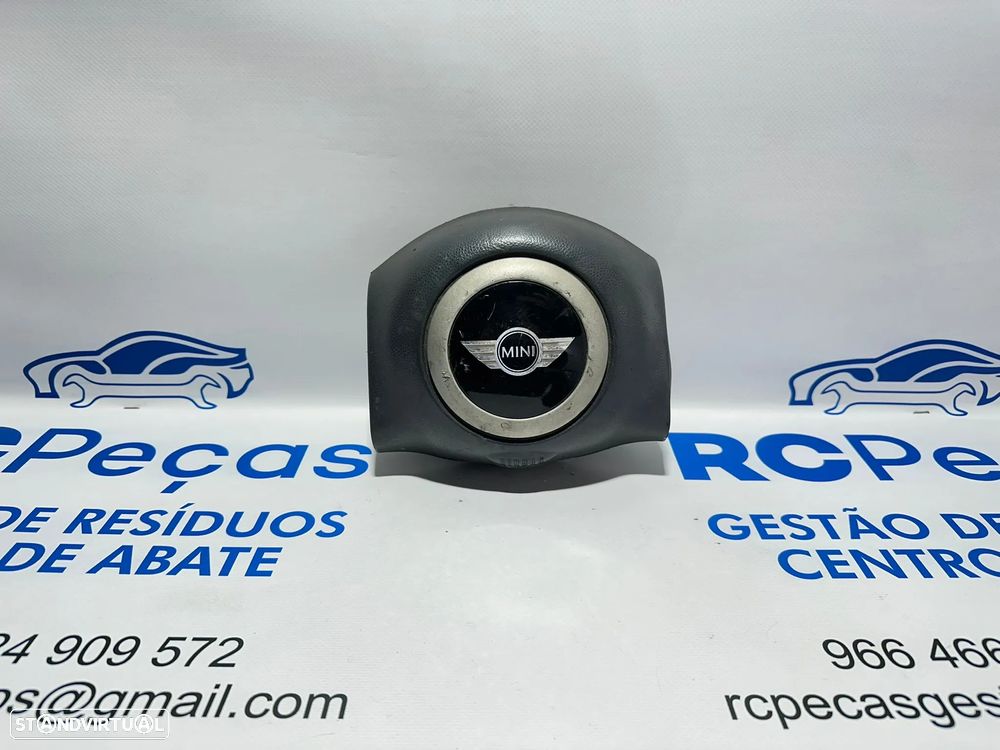 .Airbag Volante 2 Braços BMW Mini Cooper One S D R50 R52 Cabrio R53 6760366 2001 - 2007