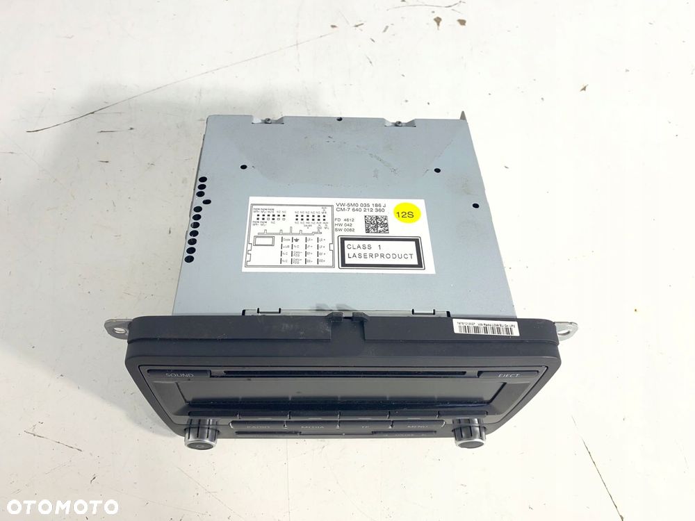 radio vw passat b6 polo 6r 5m0 eu - 4