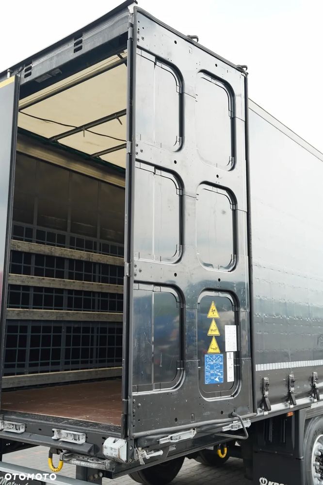Volvo FH 460 / ZESTAW / KLIMA POSTOJOWA / OPONY 100% / I-SAVE / + KRONE FIRANKA / STANDARD / 2X OŚ PODNOSZONA / DACH PODNOSZONY / PALECIARA - 16