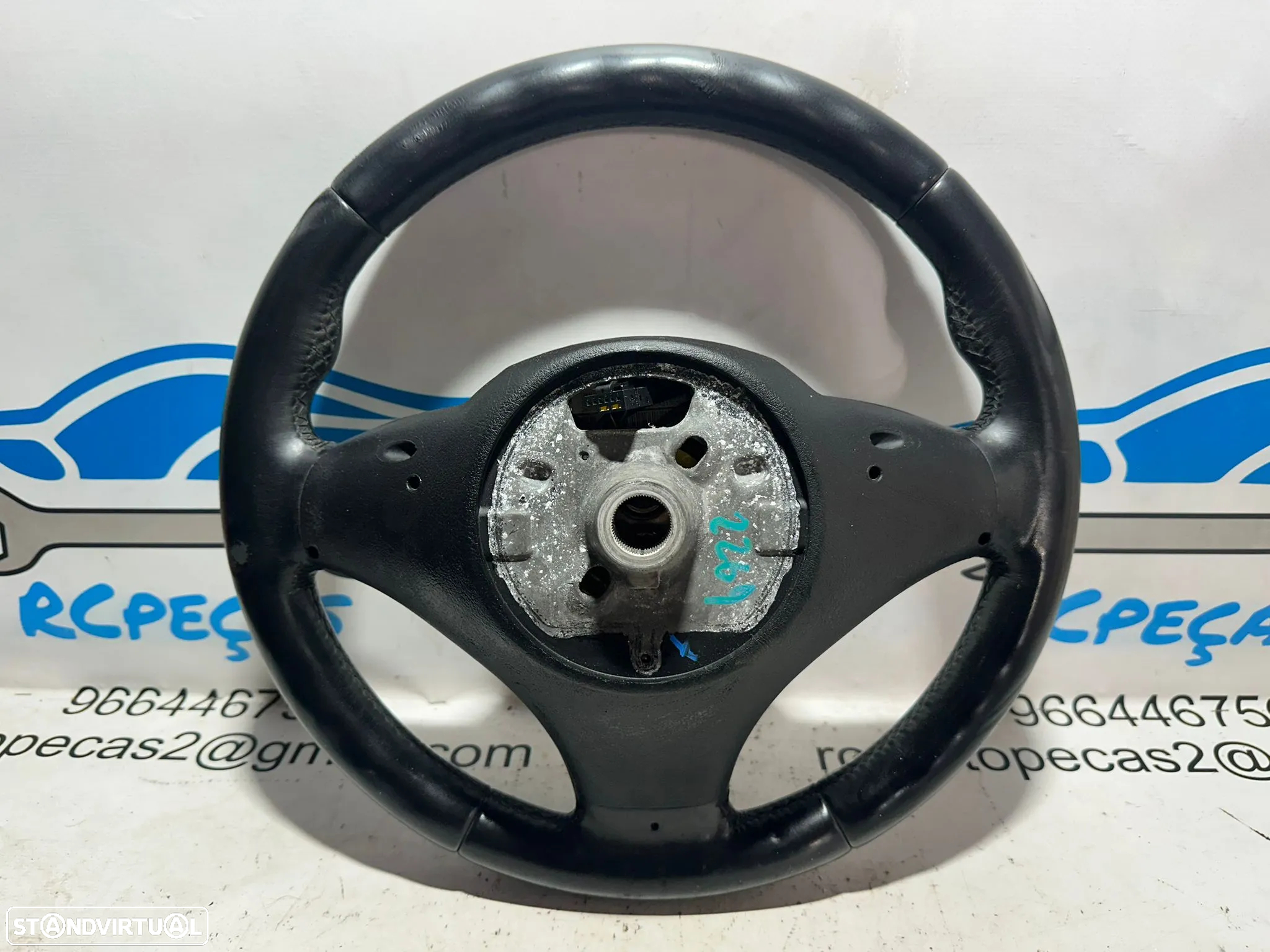 Volante Pele Perfurada Multifunções Botões Original BMW Pack M X3 E83 3448451 - 6