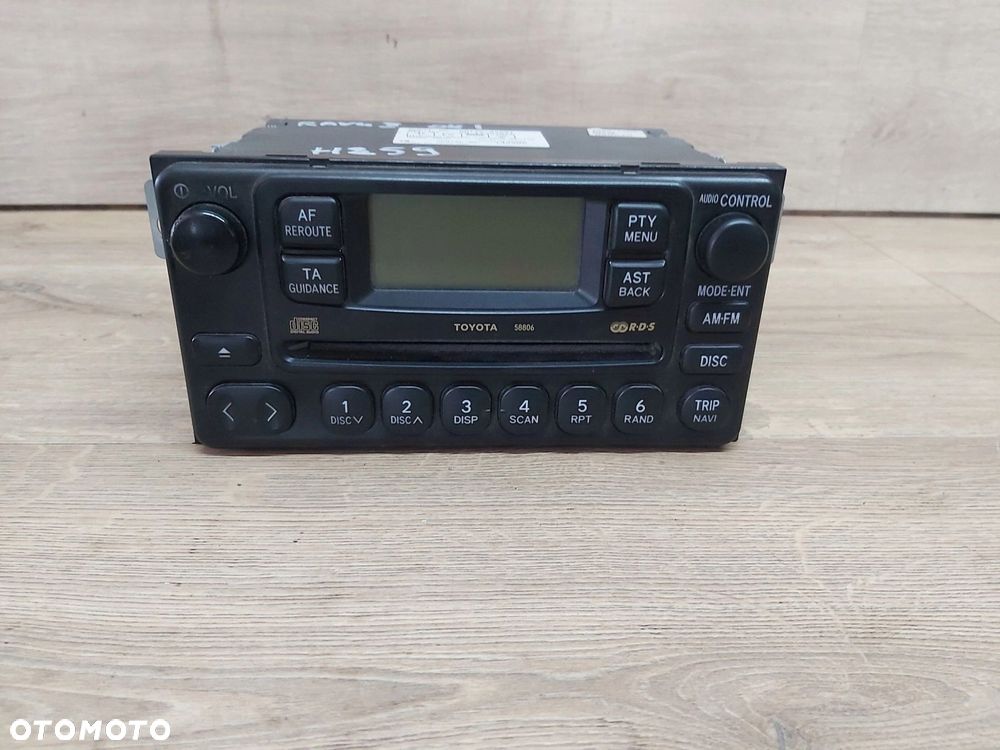 Toyota Rav4 II XA20 Radio CD 58806 86120-42061 - 1