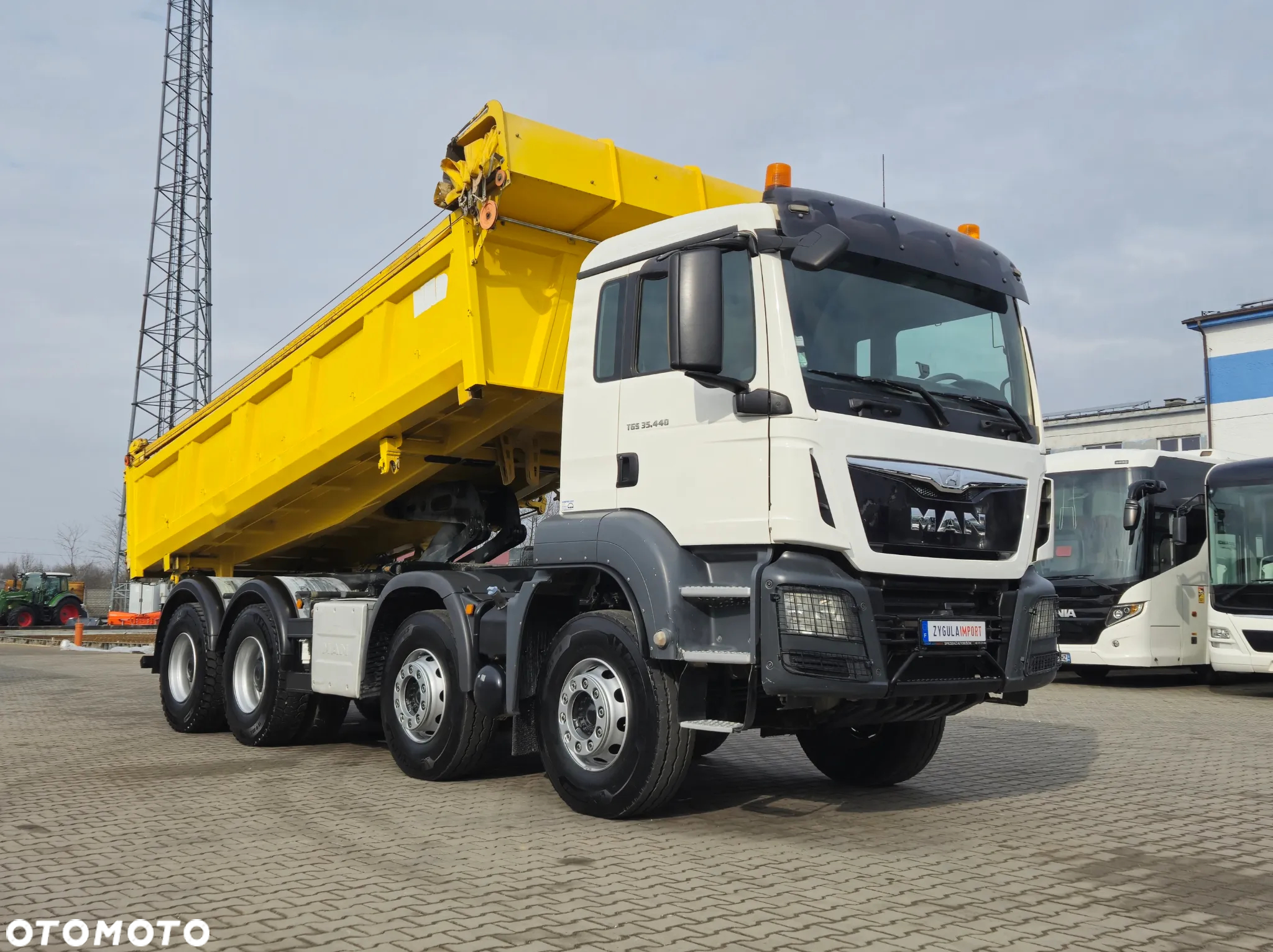 MAN TGS 35.440 / 2 STRONNA WYWROTKA/ HYDROBURTA / SPROWADZONY Z FRANCJI - 7