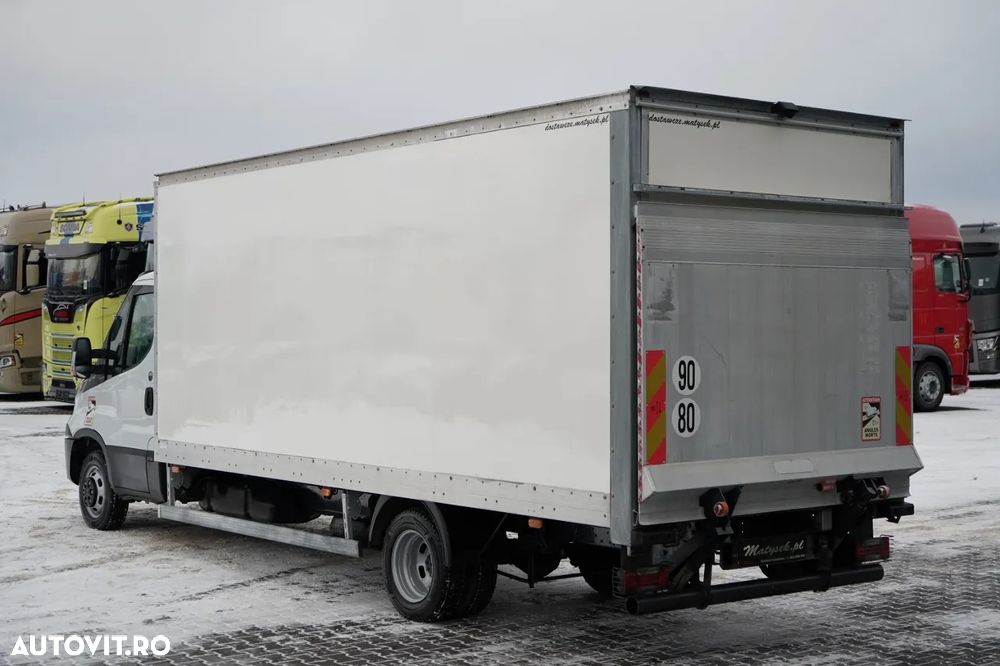 Iveco DAILY 50-180 / IZOTERMĂ / CONTAINER 5.5 M / LIFT DHOLLANDIA / OBLOANE LATERALĂ / HI-MATIC - 5