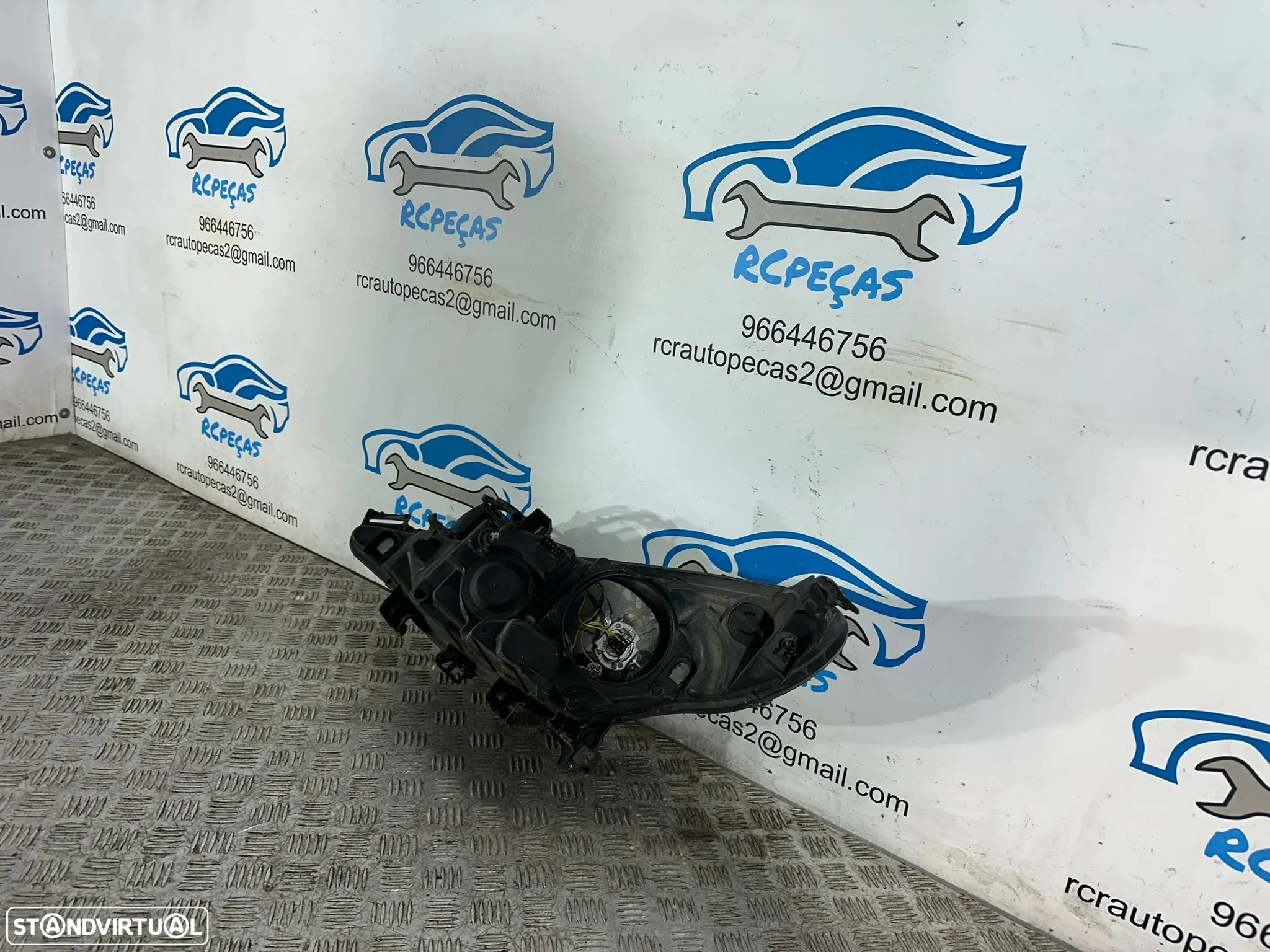 .Farol Otica Frente Frontal Direita Original Peugeot 207 2006 - 2009 - 7