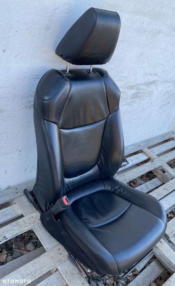 P4 TOYOTA RAV4 RAV-4 V 5 2020 - FOTEL LEWY PRZÓD SKÓRA CZARNY - 4