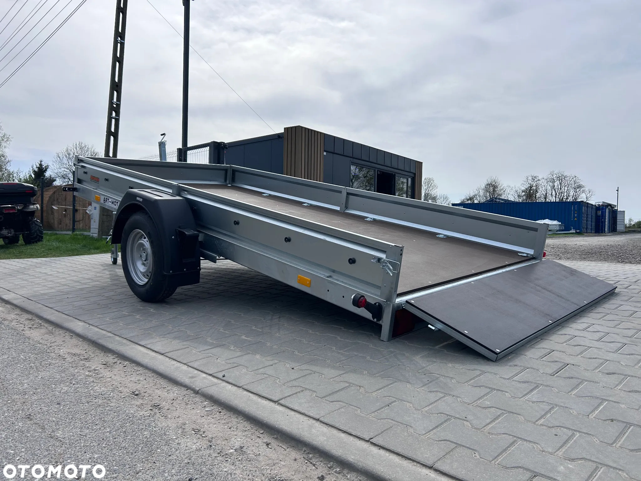Neptun N18-380 m18 / DOSTAWA / 1800kg / UCHYLNA MECHANICZNIE / NAJAZD /GN226 - 9