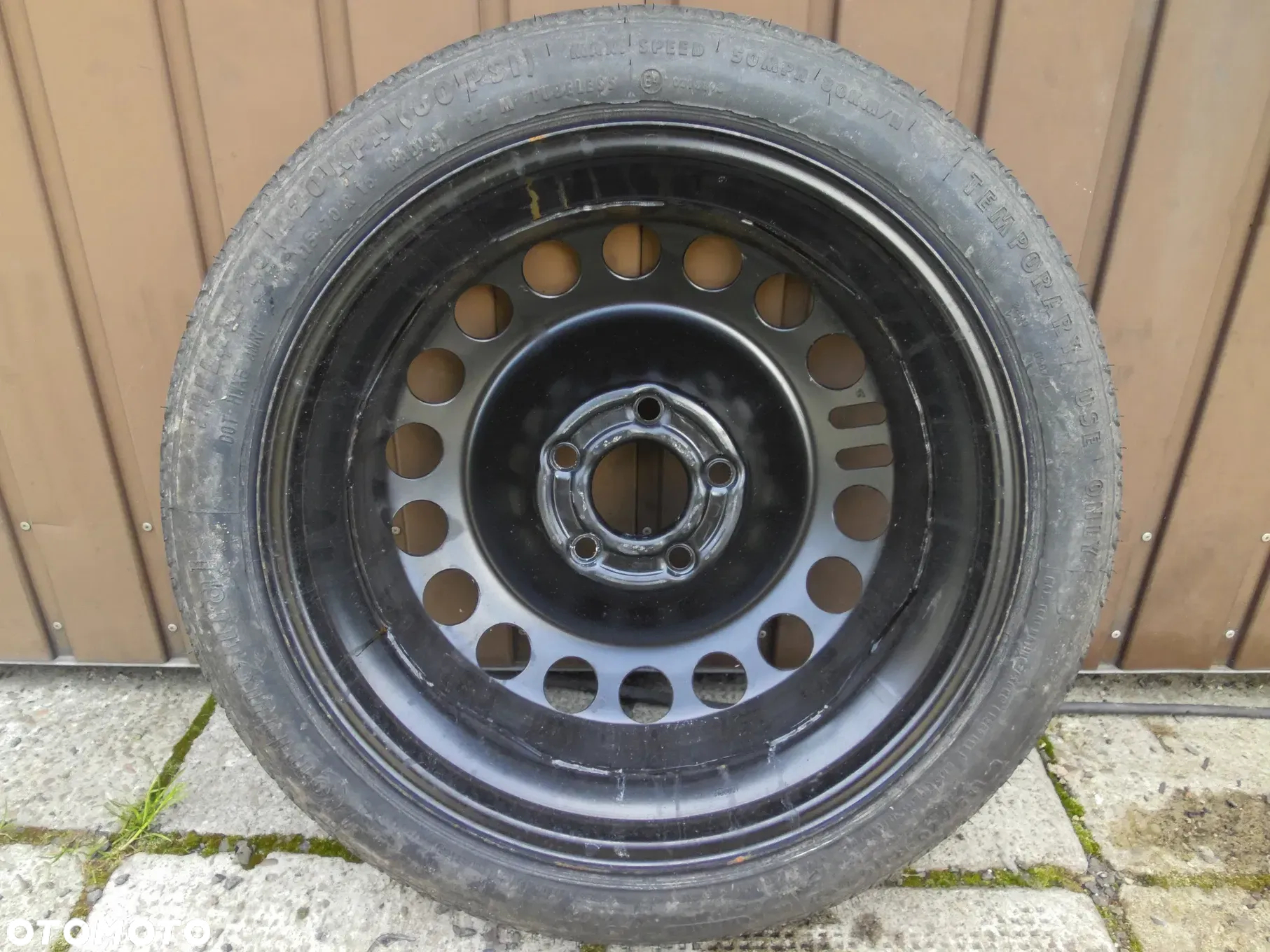 OPEL SAAB FIAT ORYGINALNE KOŁO DOJAZDOWE R16 5x110 ZAPASOWE DOJAZDÓWKA 16" 2160132 CONTINENTAL 115/70 CROMA II POSIADAM 2SZT - 5