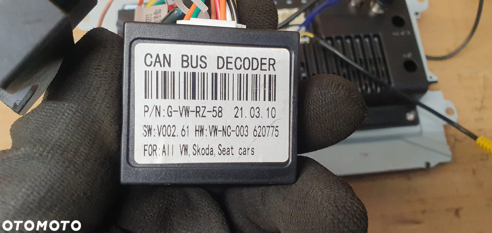 Radio radioodtwarzacz 2 DIN VW Passat B6 - 10