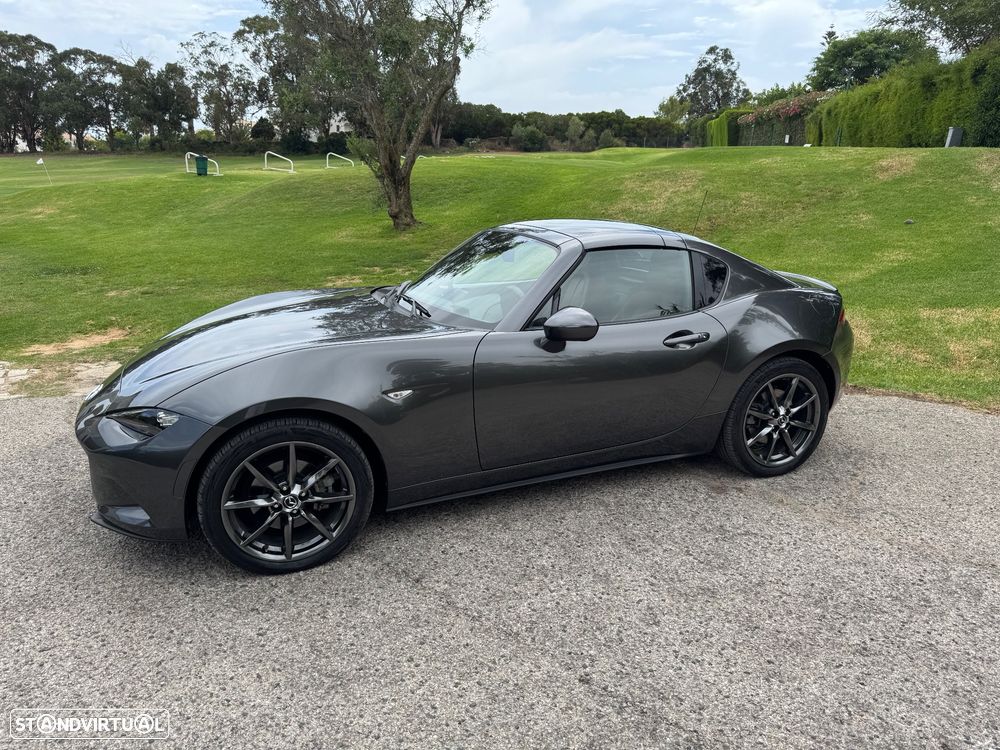 Mazda MX-5 MZR 2.0 RF Sky.Excell. Navi Brown Leather - 4