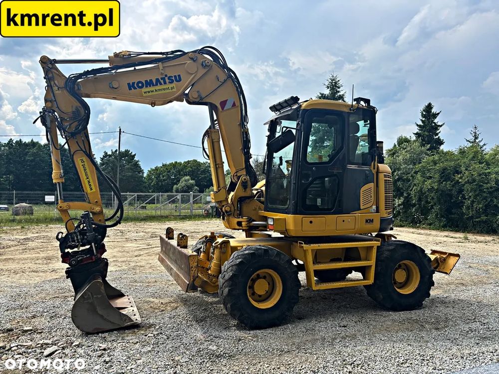 Komatsu PW 118 MR-8 KOPARKA KOŁOWA ROTOTILT 2017R | LIEBHERR A 309, TEREX 42, CAT, HITACHI ZX 140, VOLVO EW 140, 160 - 12