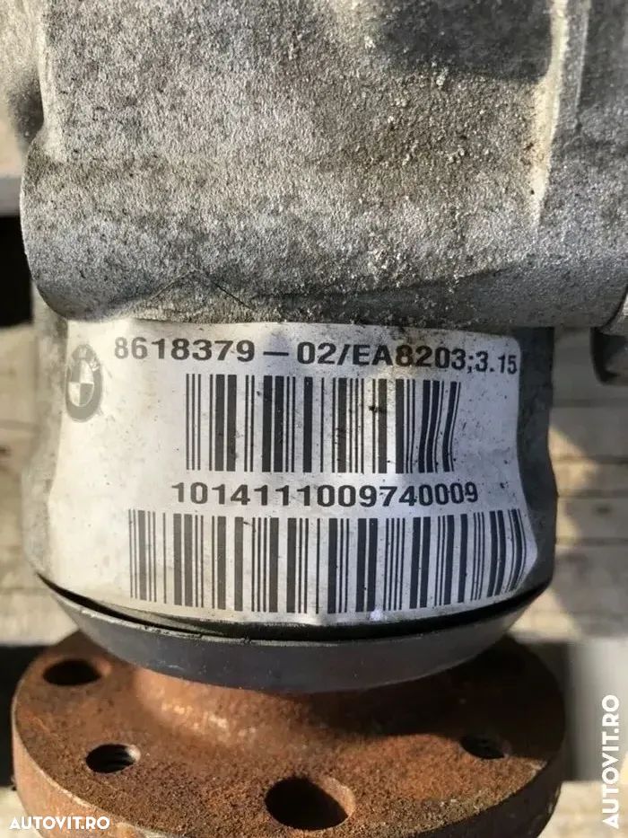 Planetara planetare Fată cardan grup diferential Bmw x5 X6 f15 F16 315 raport 3.15 - 4