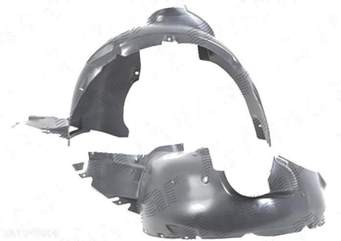 Carenaj aripa interioara, aparatori noroi Volkswagen Polo (6r), 08.2009-12.2017, fata, Dreapta, polipropilena (PP/PPE); cu spoiler - 1