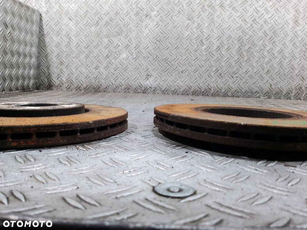 TARCZE HAMULCOWE PRZÓD SKODA FABIA II 1.9 TDI - 2