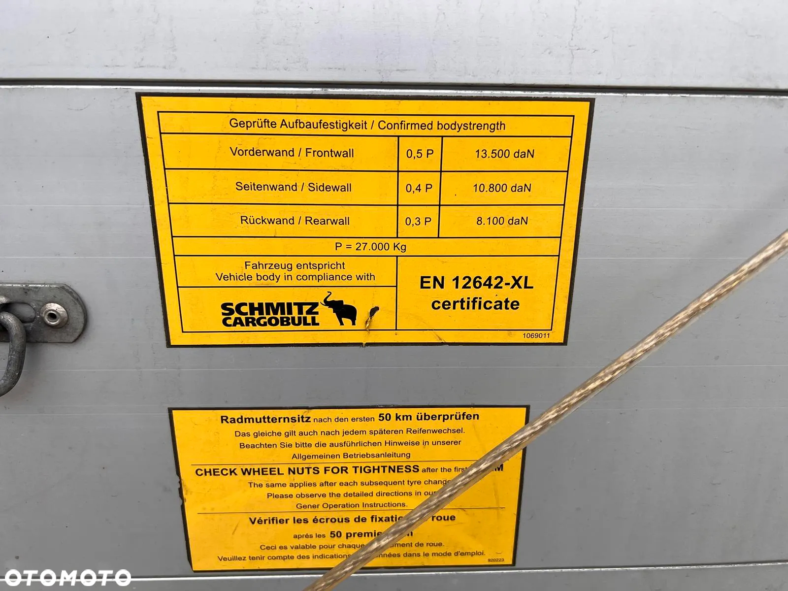 Schmitz Cargobull SCB 24 Kurtyna MEGA - 38