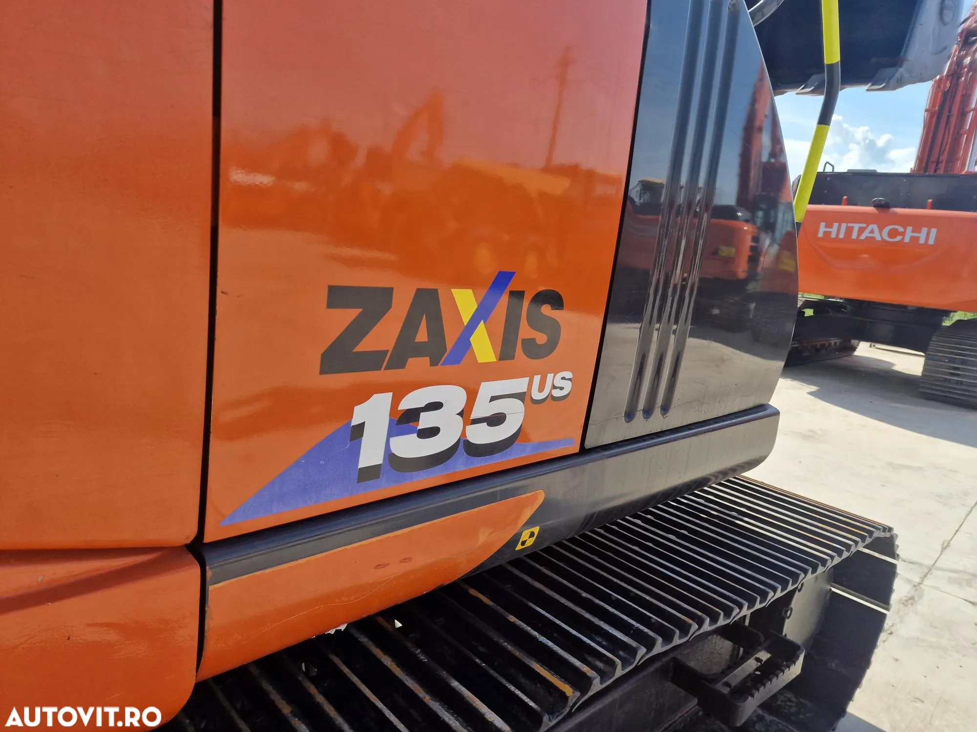 Hitachi ZX135-3.552h, 2020, LAMA NIVELARE, COMPACT in gabarit, CUPLA RAPIDA hidraulica, Int picon, Inst hidr rotire atasamente, Masa operationala 15,7t, ad sapare 6m, Ridica tevi 8,5t, camera spate si 2 laterale, consum 9l/h, sist antifurt, PROMOTIE 86900eur - 29