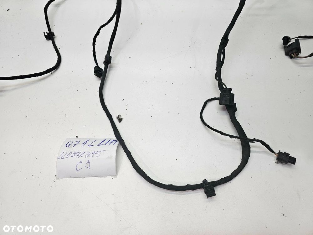 WIĄZKA PDC CZUJNIKÓW PRZÓD AUDI Q7 4L LIFT 4L0971095CJ - 4