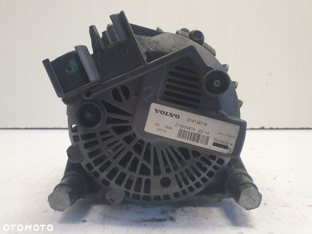 ALTERNATOR Volvo V40 II 1.6 D2 _ 150A 31419219 oryginał Alternator - 13