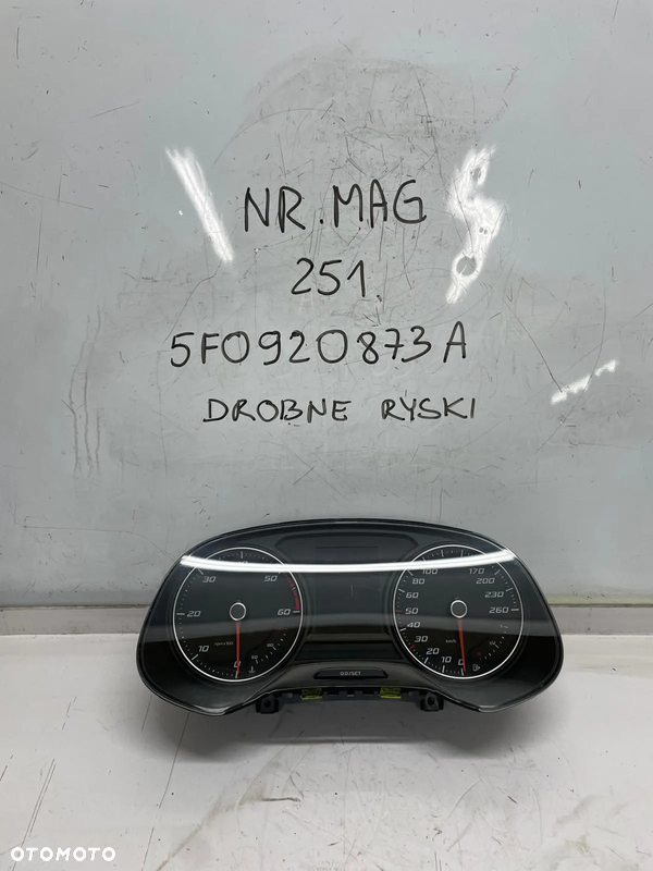 LICZNIK ZEGAR SEAT LEON III EU 5F0920873A