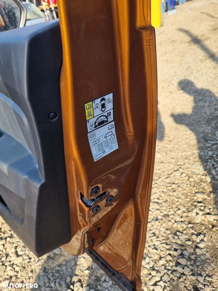 Usa Dreapta Fata Dacia Duster II 2018 - 2021 SUV 4 Usi Orange Atacama TEEPY (1473) FARA ... - 2