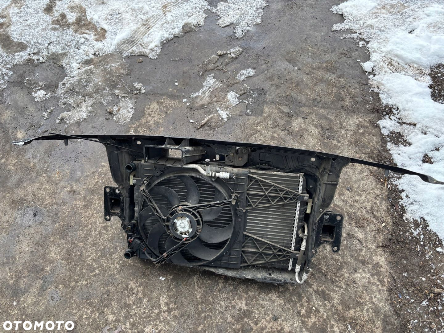 SKODA FABIA II 1.4 16V PASPRZEDNI WZMOCNIENIE PRZÓD BELKA CHŁODNICA BENZYNA - 6